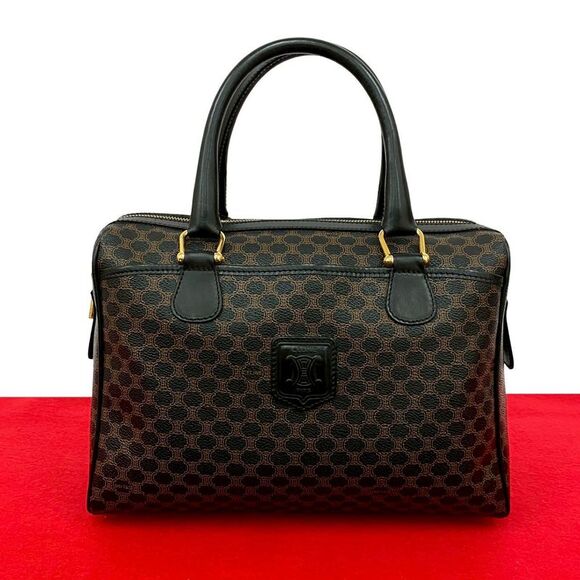 Celine Macadam Blazon Leather Handbag - Picture 1 of 10